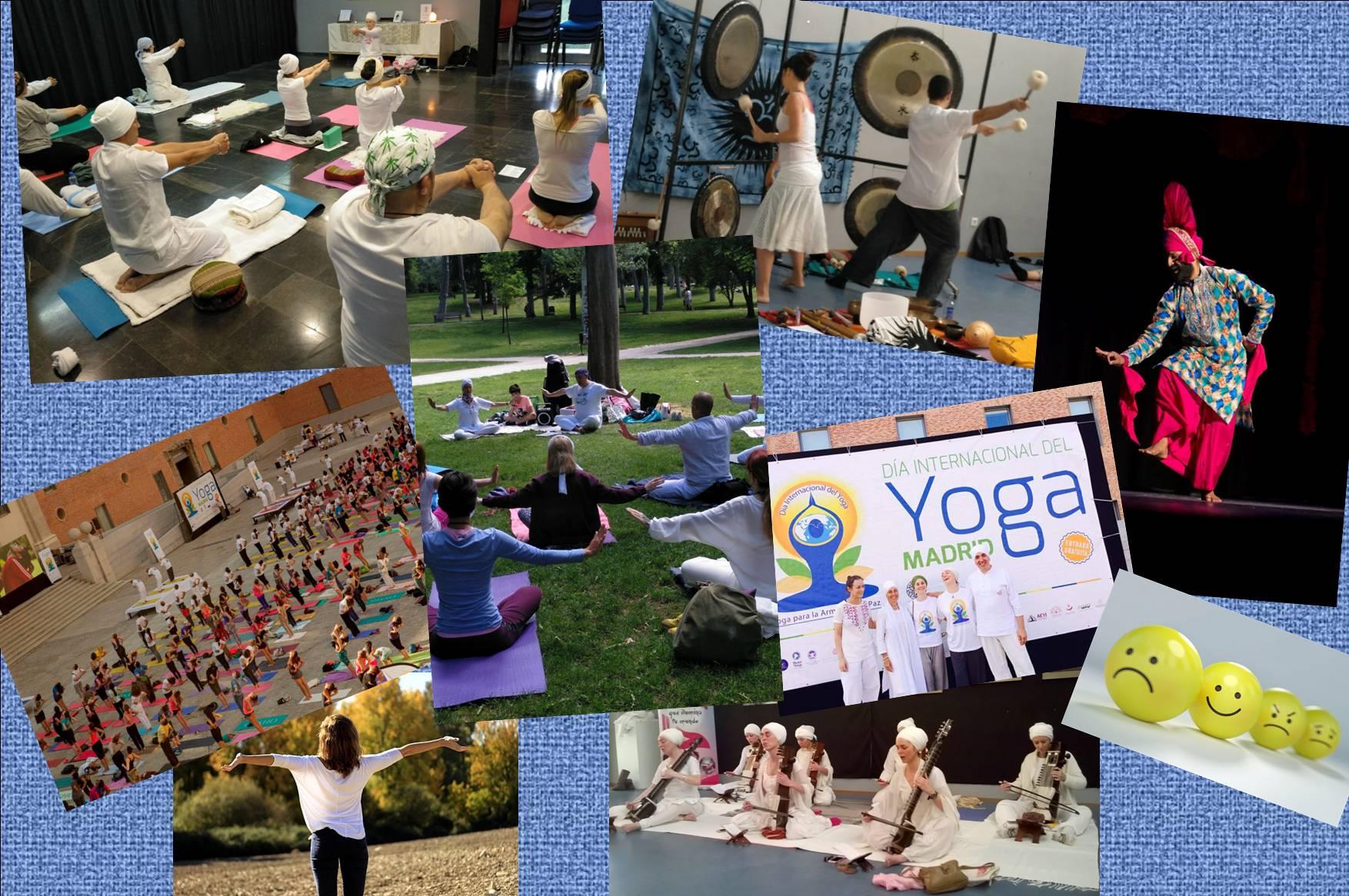 Actividades de la Asociación de Yoga Dharmi Sewa